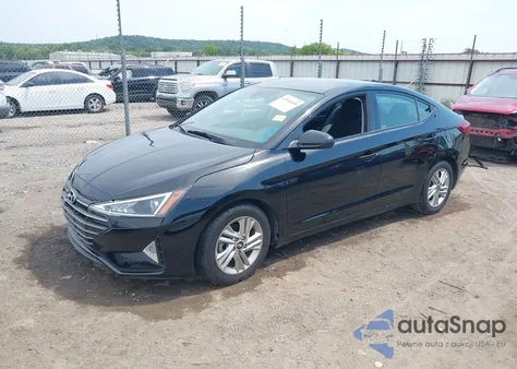 2020 Hyundai Elantra Sel из США, поврежденный, VIN 5NPD84LF5LH506089